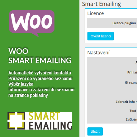 Aktualizace pluginu Woo Smart Emaling na verzi 1.1.8