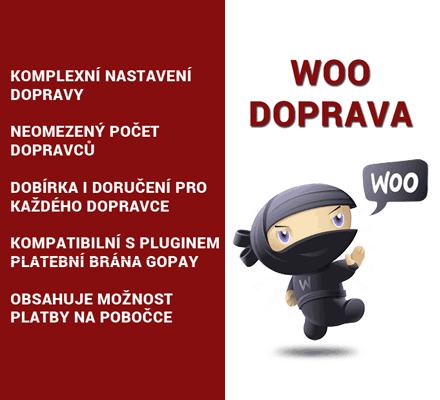 Nový update pluginu Woo Doprava