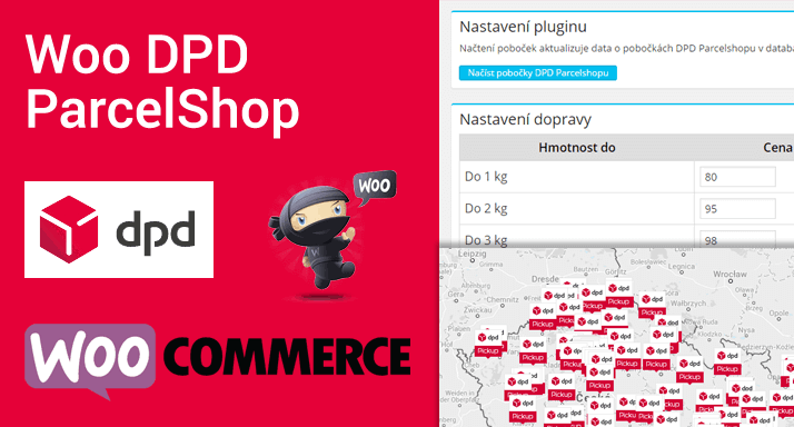 Aktualizace pluginu DPD Parcelshop