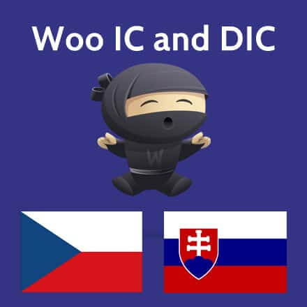 Woo IČ a&nbsp;DIČ aktualizace upravuje zobrazení polí na pokladně