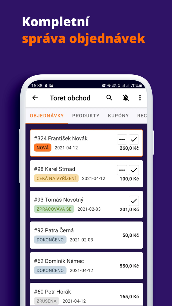 Toret WooCommerce Manager - kompletní správa objednávek