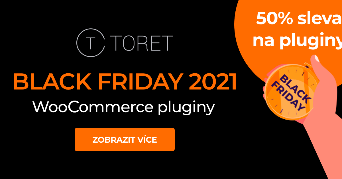 BLACK FRIDAY: 50% sleva na všechny pluginy!