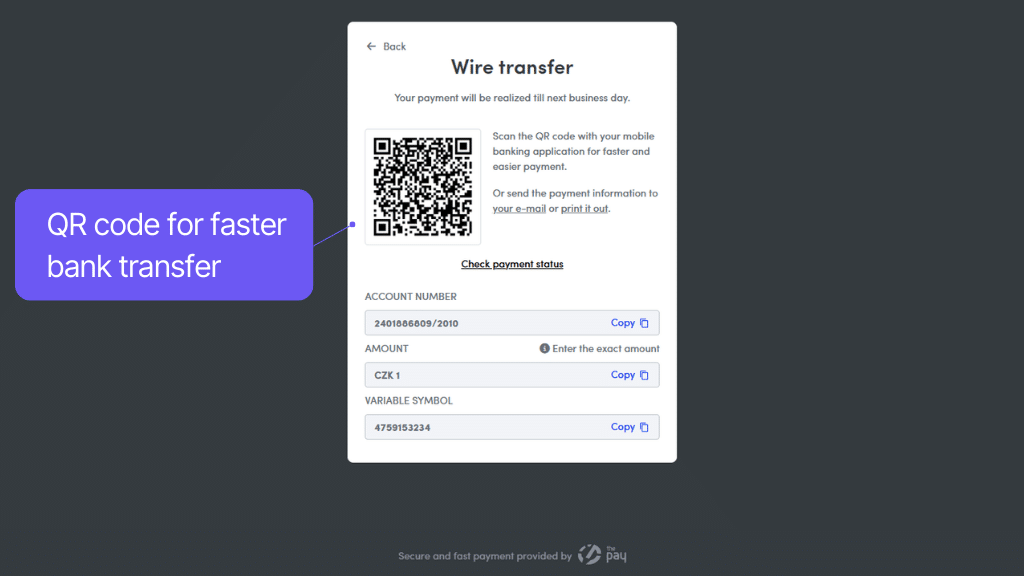 Plugin Toret ThePay for WooCommerce - QR payments