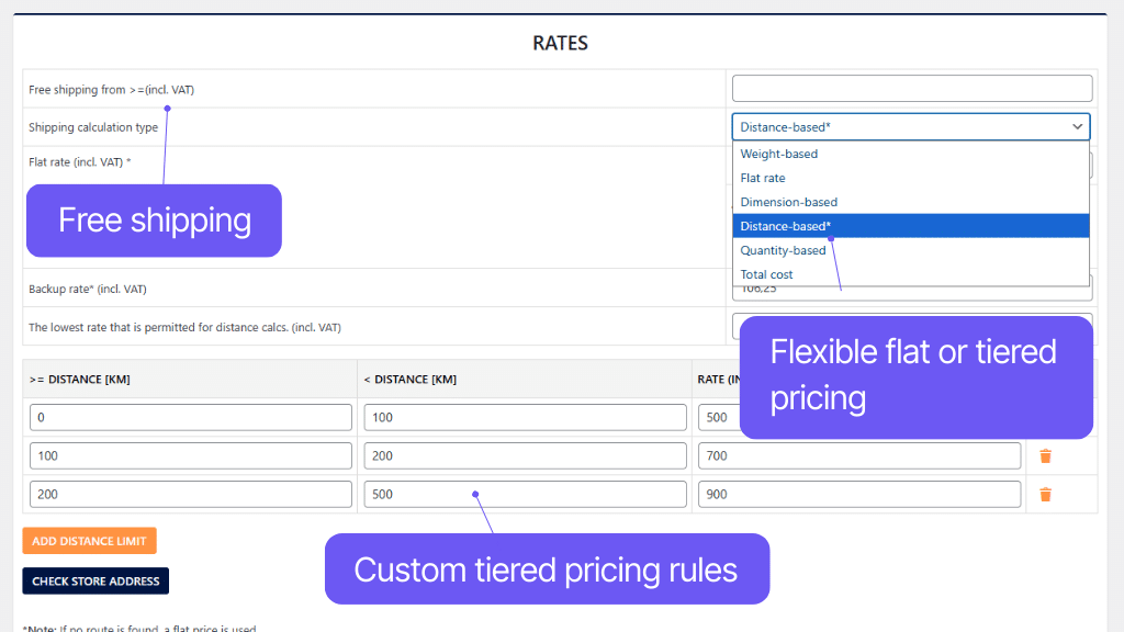 Plugin Toret Custom Branches and Shipping for WooCommerce - settings (2)