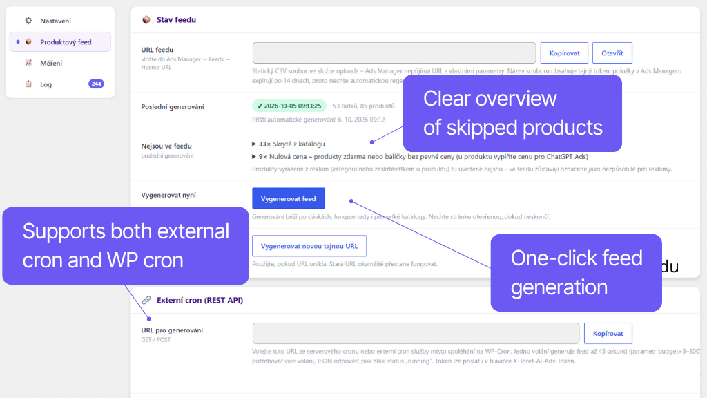 Toret Ads for AI - generating the product feed for Open AI Ads