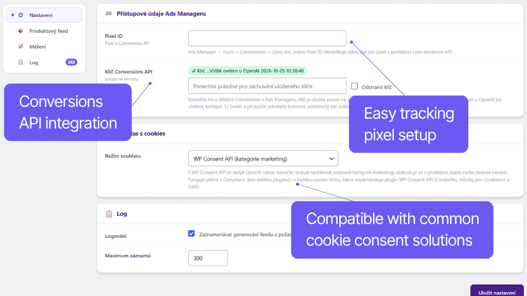 Toret Ads for AI - implementing the tracking pixel and Conversion API for Open AI Ads